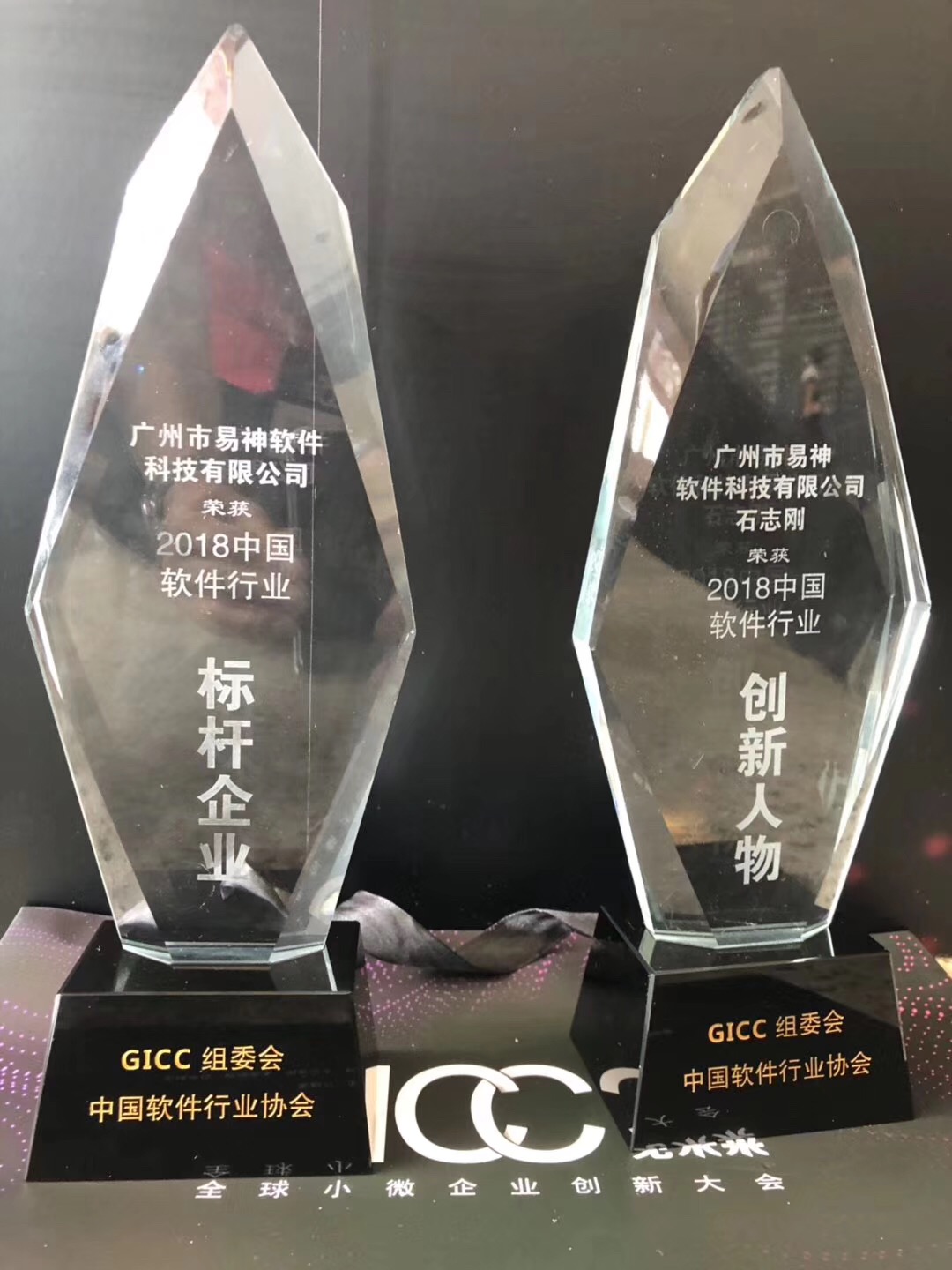 热烈祝贺易神软件荣膺中国软件行业两项权威大奖！